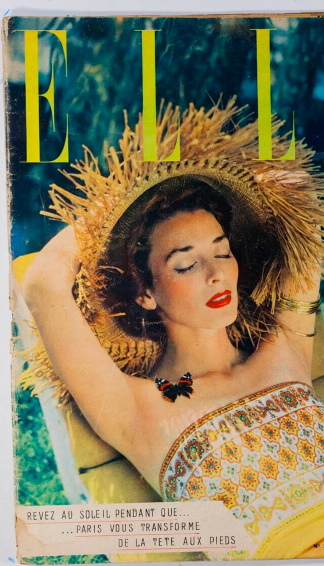 DORIAN LEIGH Hupert de Givenchy ELSA SCHIAPARELLI Jean Chevalier FRENCH ELLE vtg