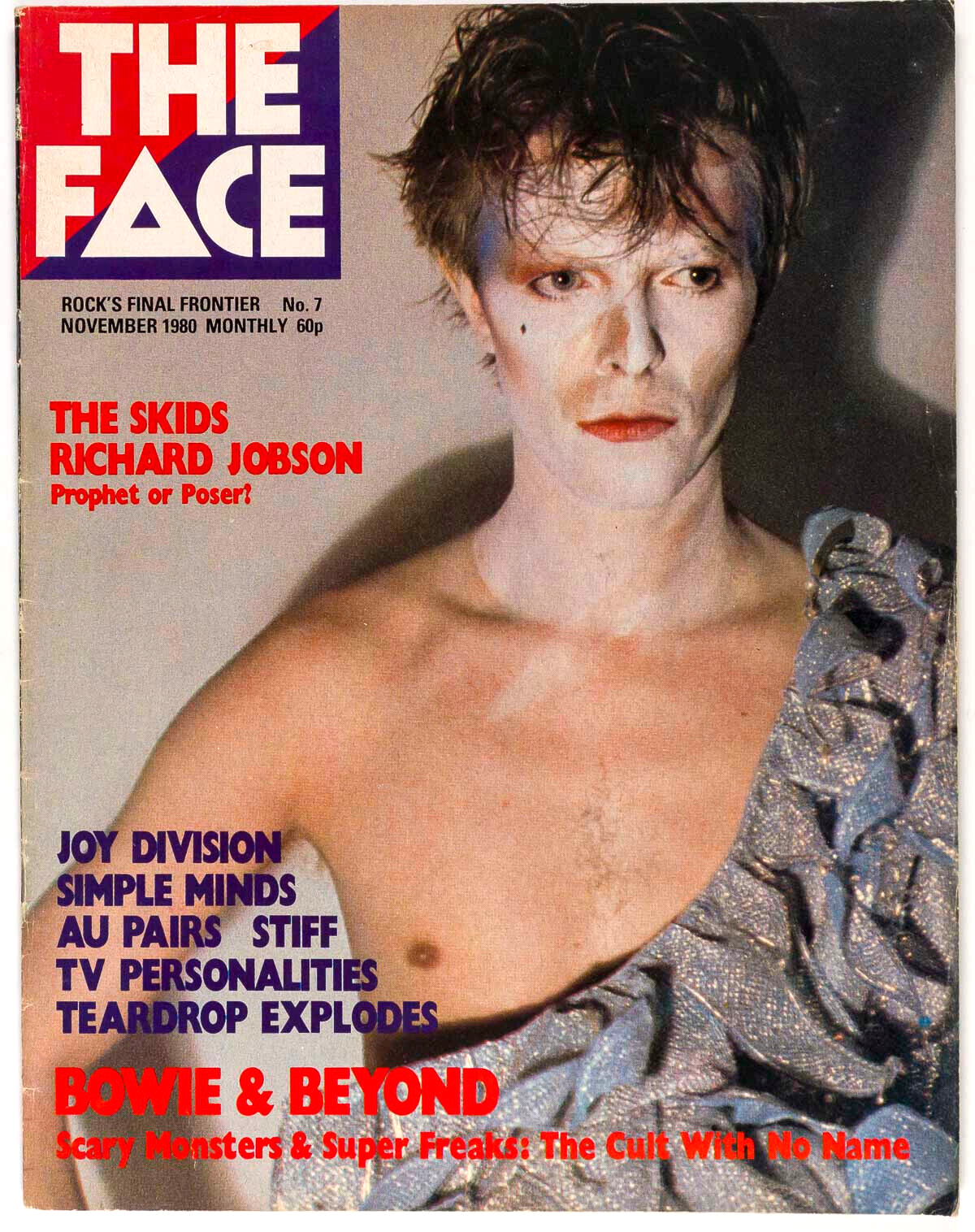 David Bowie BLITZ CLUB Joy Division FACE UK November 1980 SIMPLE MINDS The Jam 7