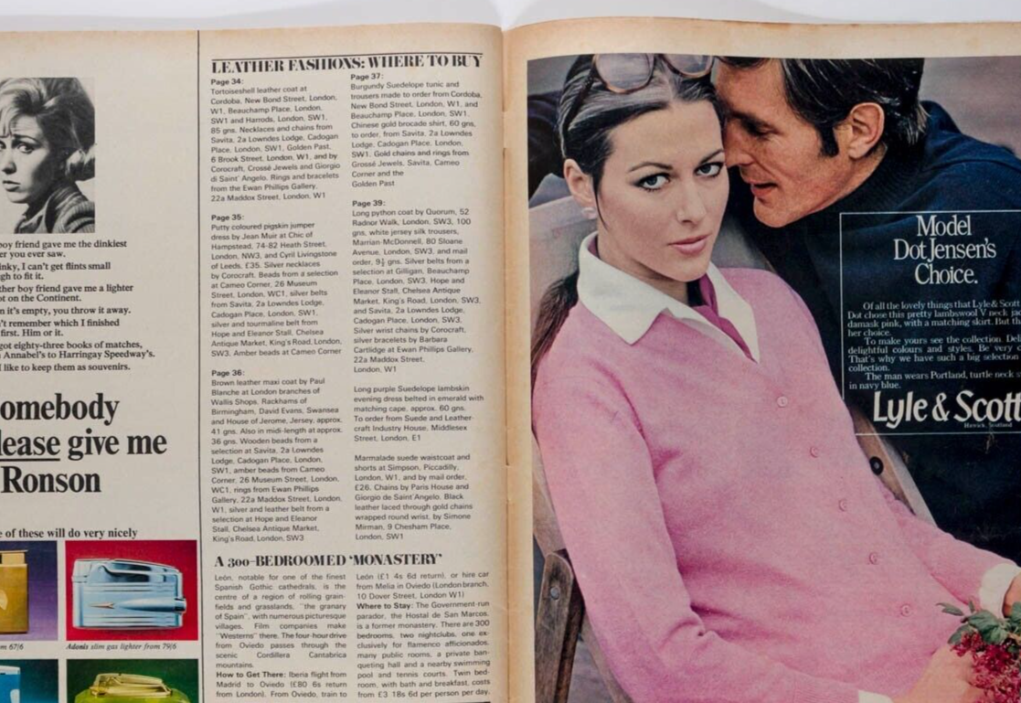 Veruschka XJ6 Jacqueline Inchbald ALLEN GINSBERG Jack Webber  TELEGRAPH magazine