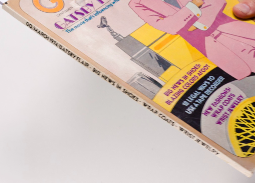 Robert Redford AMSELL Cuffs JACK HAYWOOD GQ magazine March 1974 Shoes TRENDS vtg