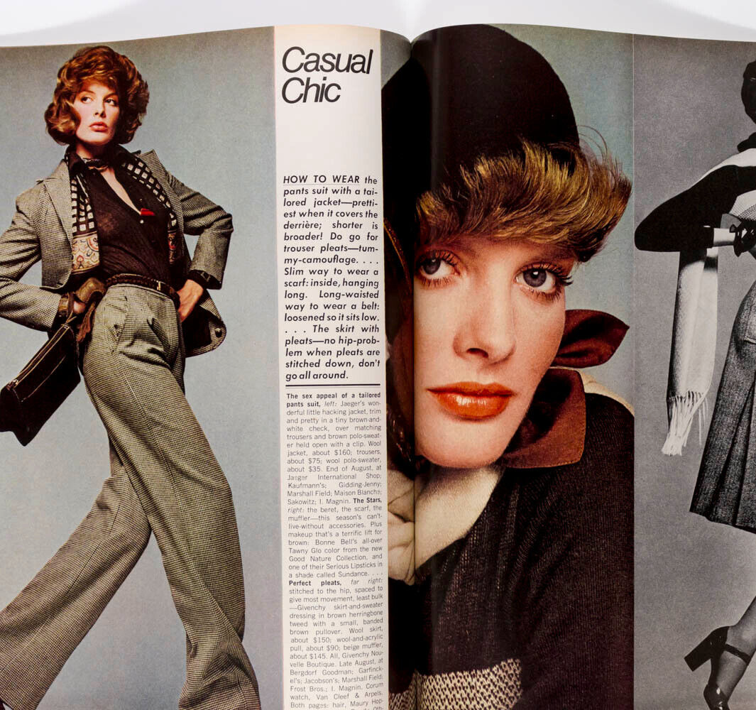 BEVERLY JOHNSON 1st Black model Vogue cover SLY STONE Avedon HALSTON August 1974