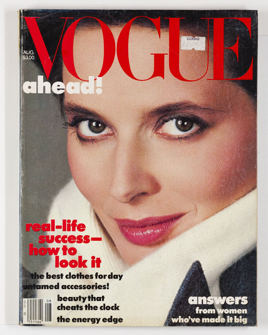 Isabella Rossellini AVEDON Donald Sutherland FRANCINE RACETTE Vogue 1983 August