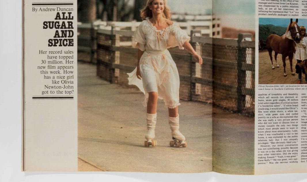 Morecombe & Wise OLIVIA NEWTON-JOHN Pat Gibb STANLEY SPENCER  Telegraph magazine