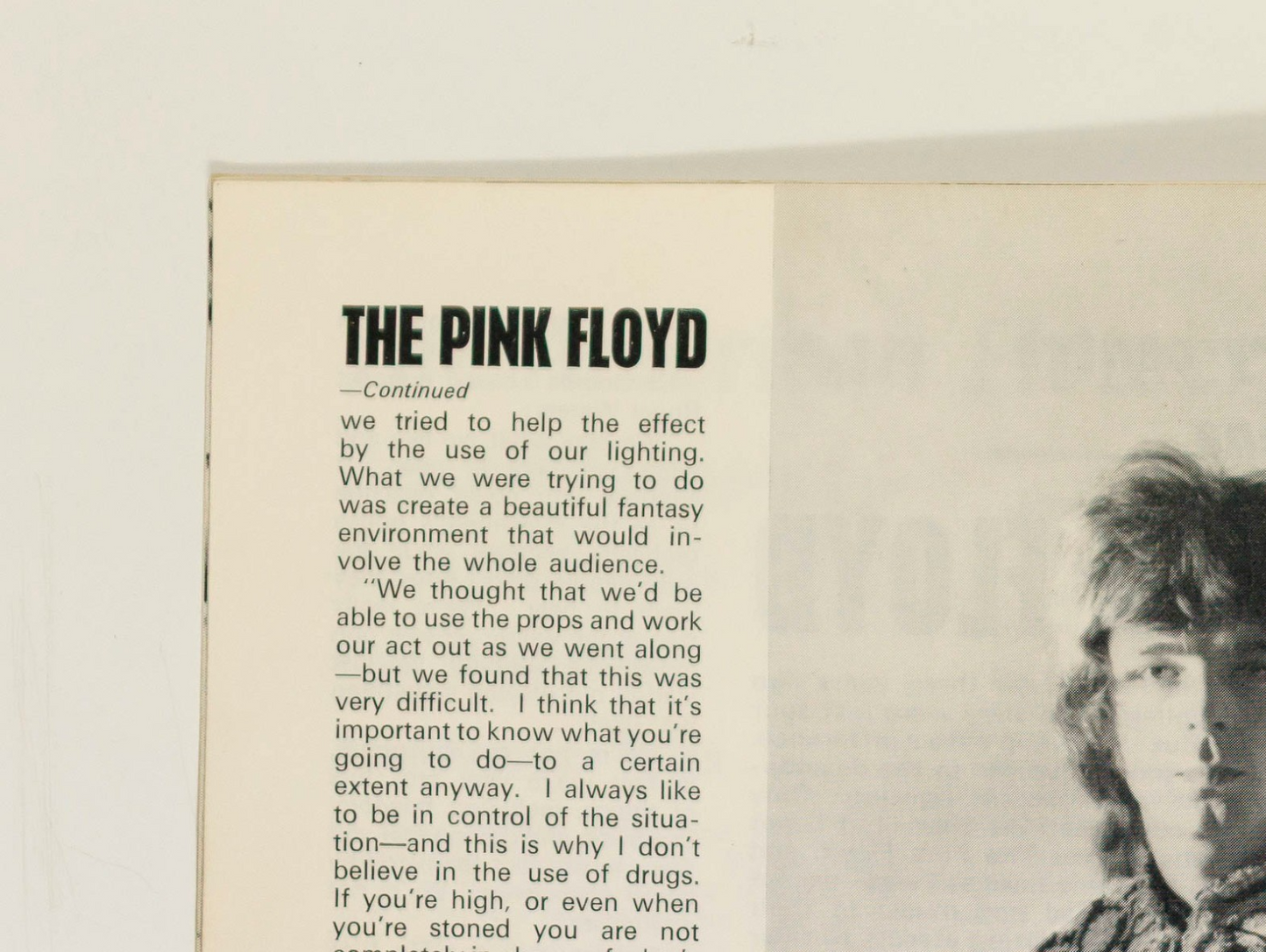RINGO STARR Pink Floyd JOHNS CHILDREN Hendrix DOORS Zappa FlowerScene magazine 1