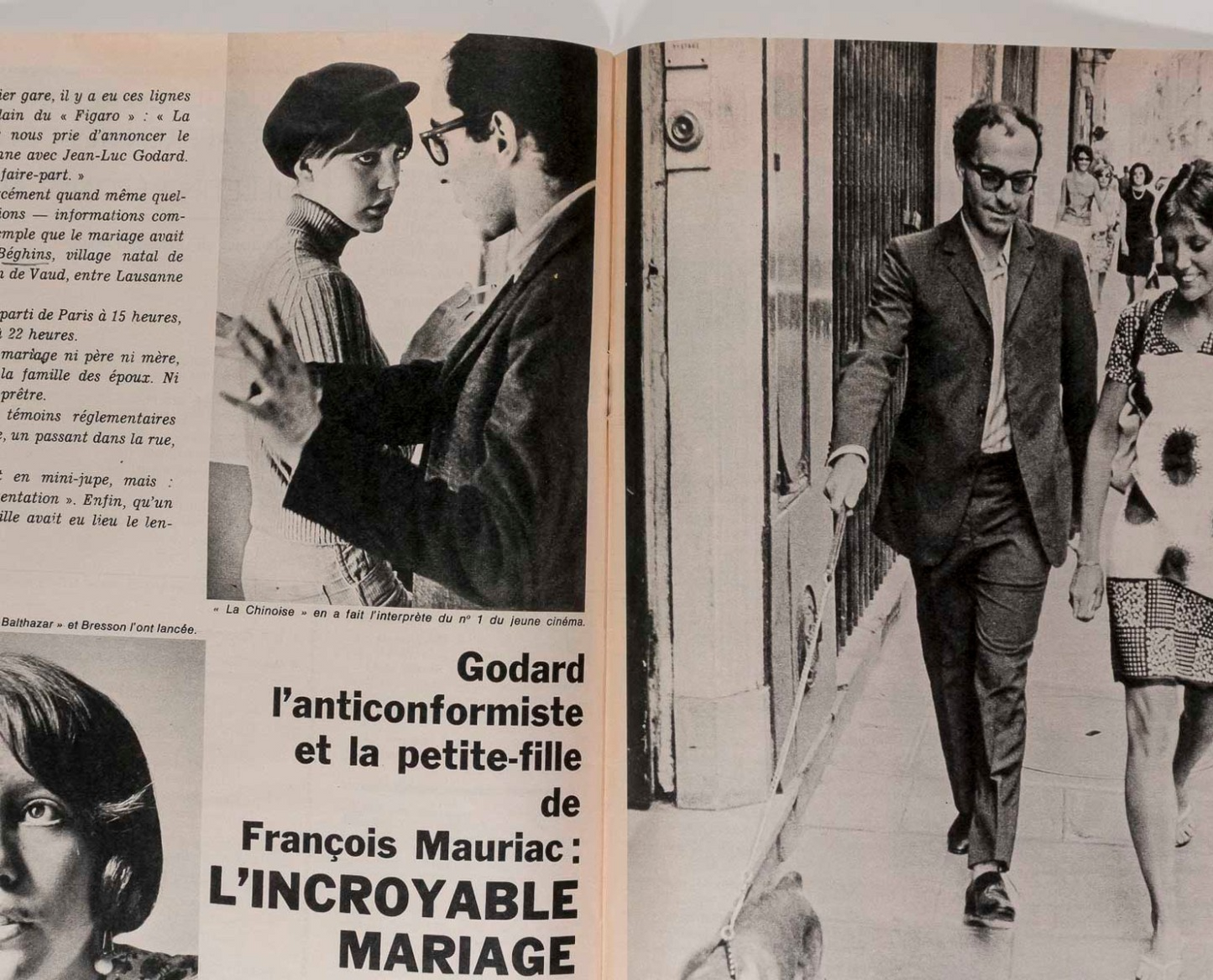 GRACE KELLY Brigitte Bardot TERENCE STAMP Elle August 17 1967 Jean-Luc Godard