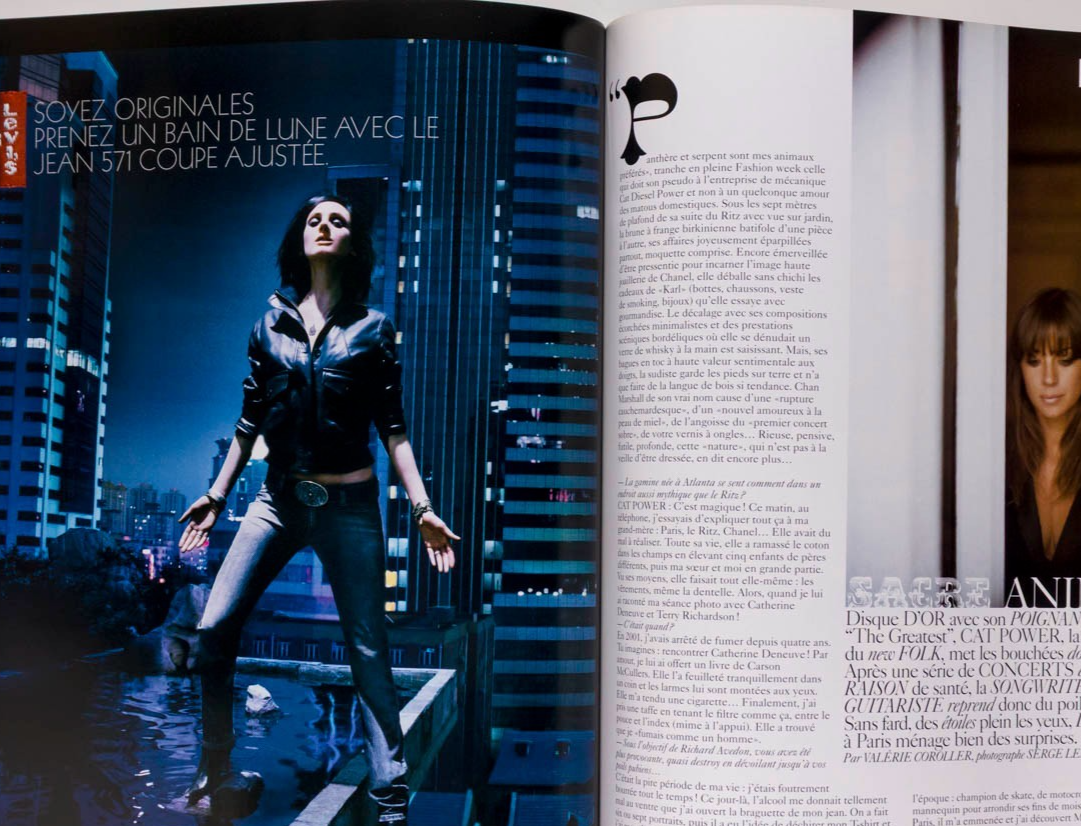 Paris Vogue by John Galliano SACHA PIVOVAROVA Hilary Rhoda DORNAN December 2006