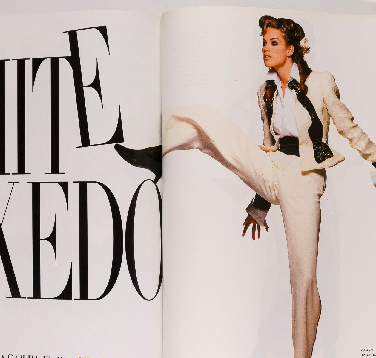 SOFIA COPPOLA Drew Barrymore ANNA NICOLE SMITH Bianca VOGUE ITALIA December 1992