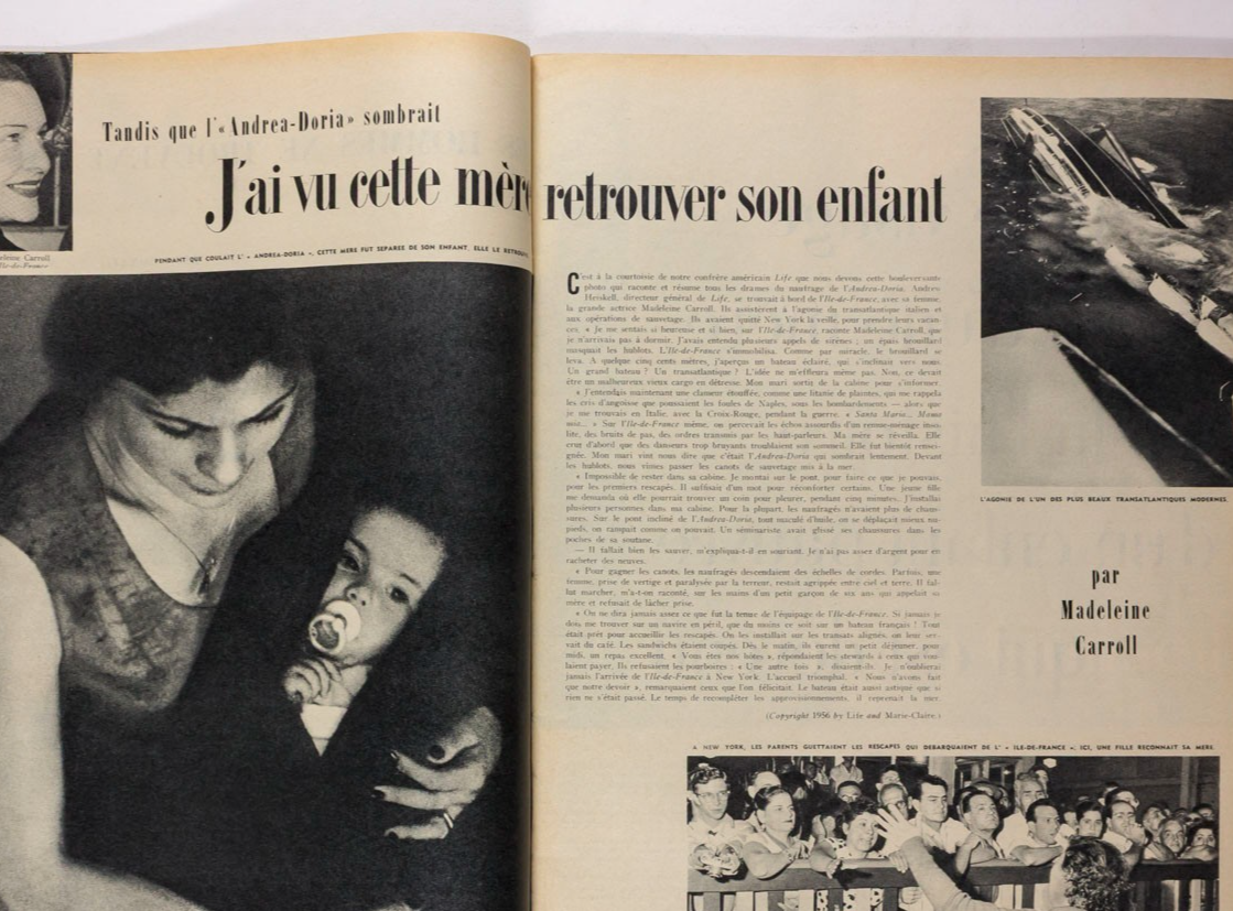 AUDREY HEPBURN Fred Astaire FRANK SINATRA Couture MARIE CLAIRE September 1956