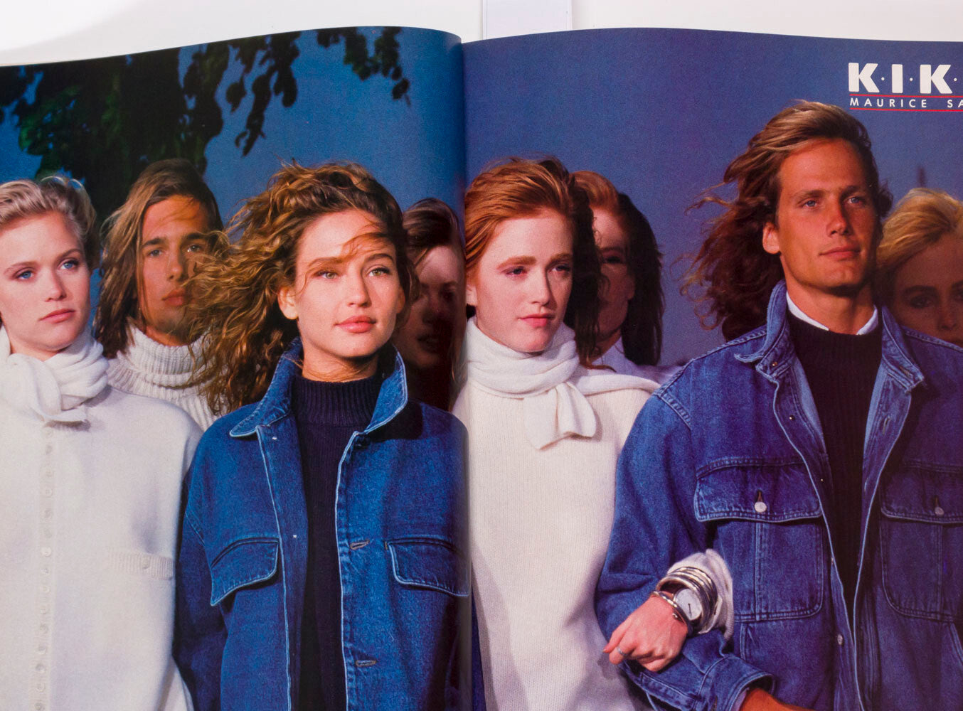 GARY FENCIK Paulina Porizkova JEFF AQUILON Rick Edwards GQ September 1986 Fall
