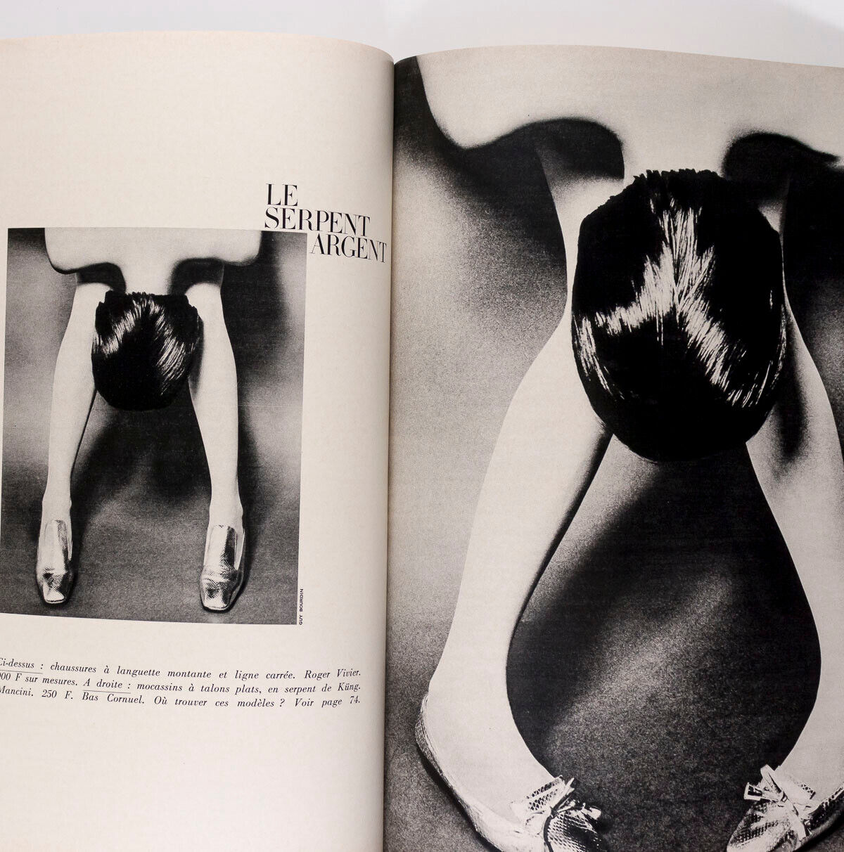 Guy Bourdin IRAN Donna Mitchell COLLECTIONS Catherine Deneuve GRECO  Paris Vogue