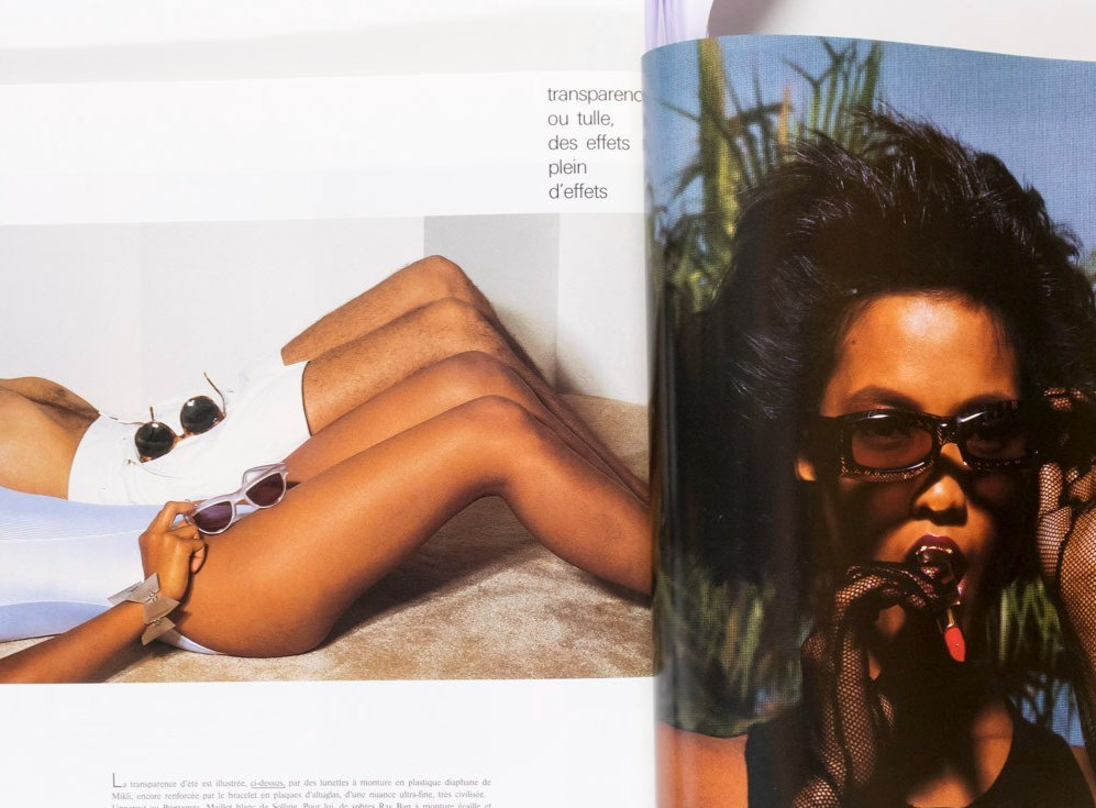 Kim Basinger GUY BOURDIN Kristen McMenamy PARIS VOGUE May 1987 Julie Delpy 676