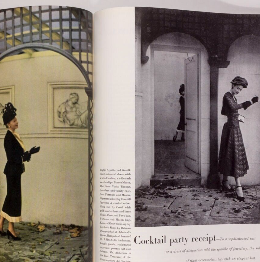 Carmen Dell'Orefice VIVEN LEIGH Cecil Beaton NORMAN PARKINSON John Deakin  VOGUE