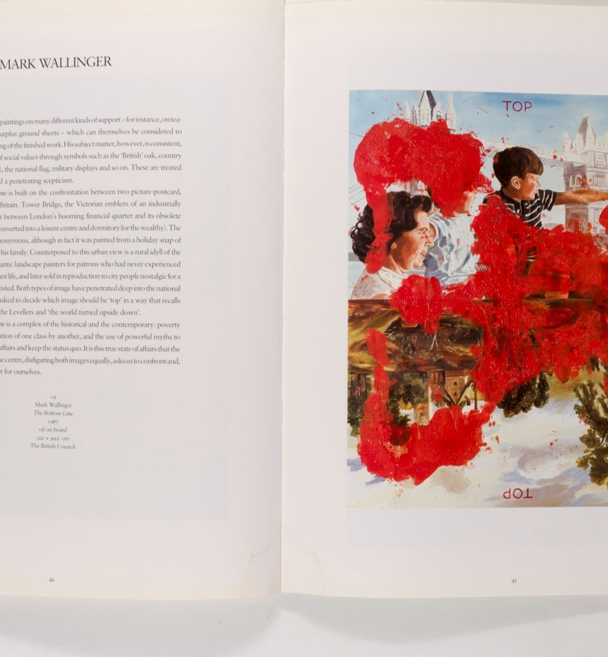 JOCK MCFADYEN Mark Wallinger PAULA REGO Cries & Whispers catalog BRITISH COUNCIL