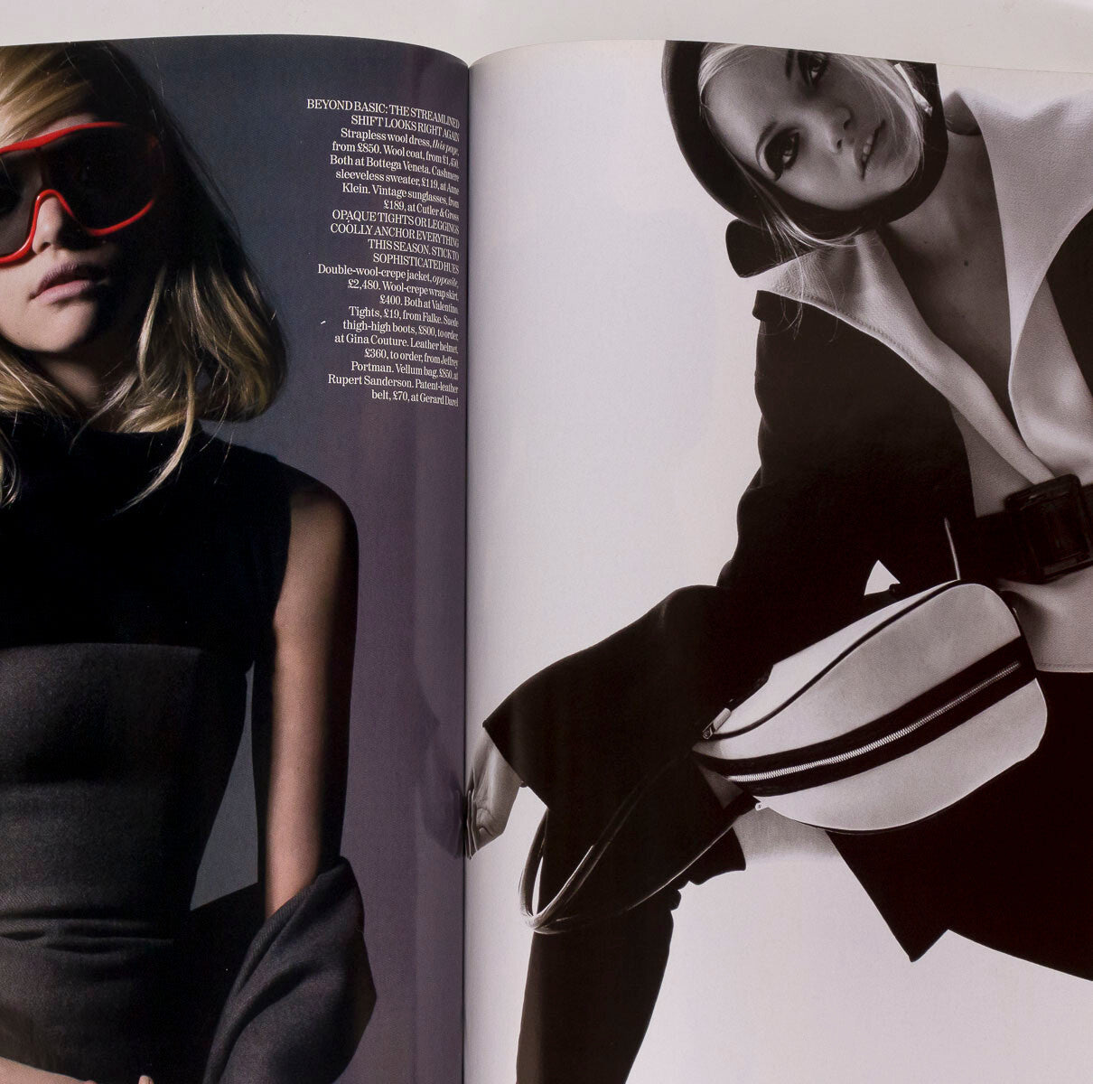Kate Moss NICK KNIGHT Corinne Day VOGUE MAGAZINE September 2006 Gemma Ward DIOR