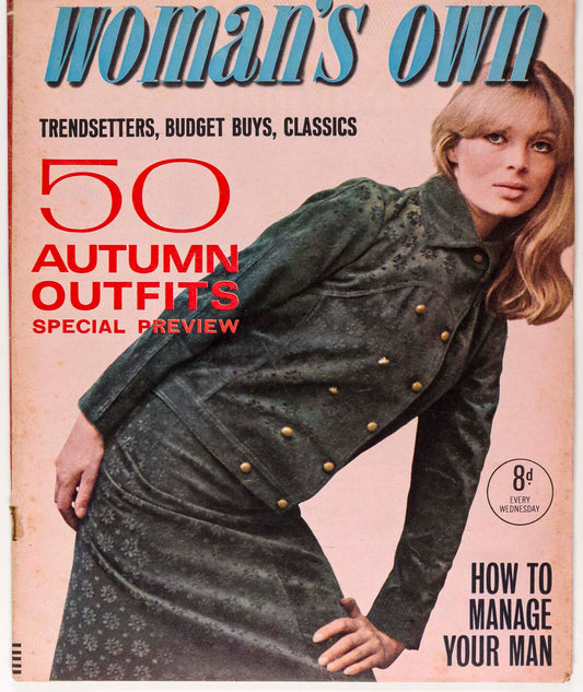 NICO rare 1960's Woman's Own magazine FASHION Model Singer 60s VTG Celia Hammond
