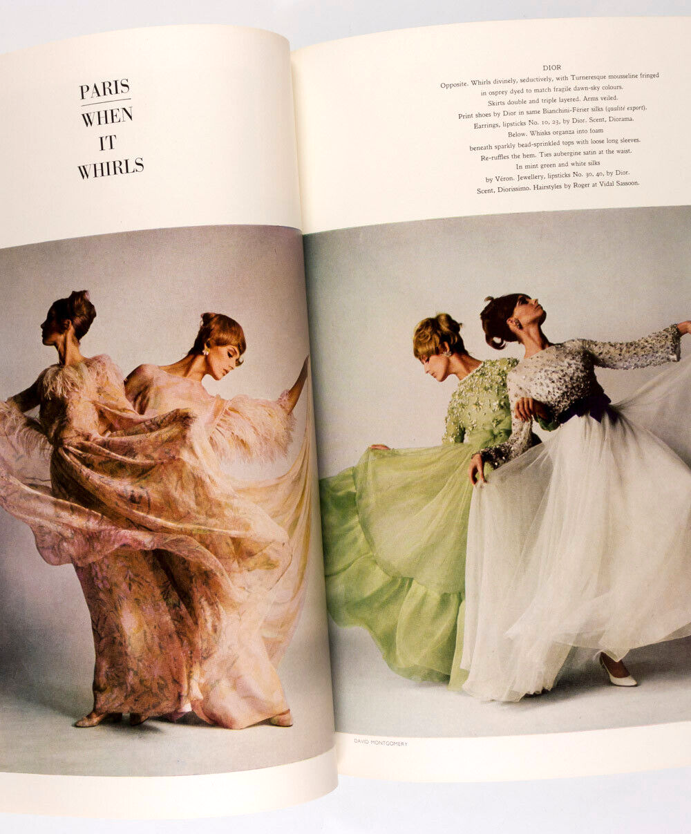 COURREGES Melvin Sokolsky DIOR Terence Donovan CELIA HAMMOND vtg HARPER'S BAZAAR