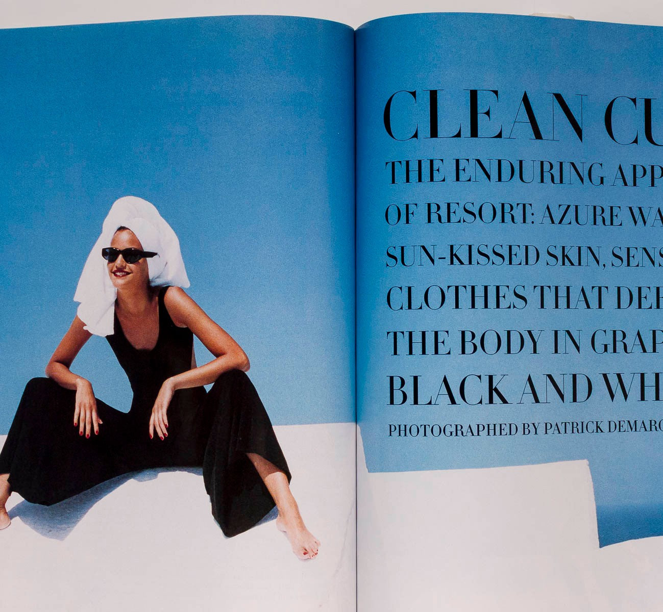 KATE MOSS Robert Downey CHRISTY TURLINGTON Harper's US December 1992 NAOMI Hirst