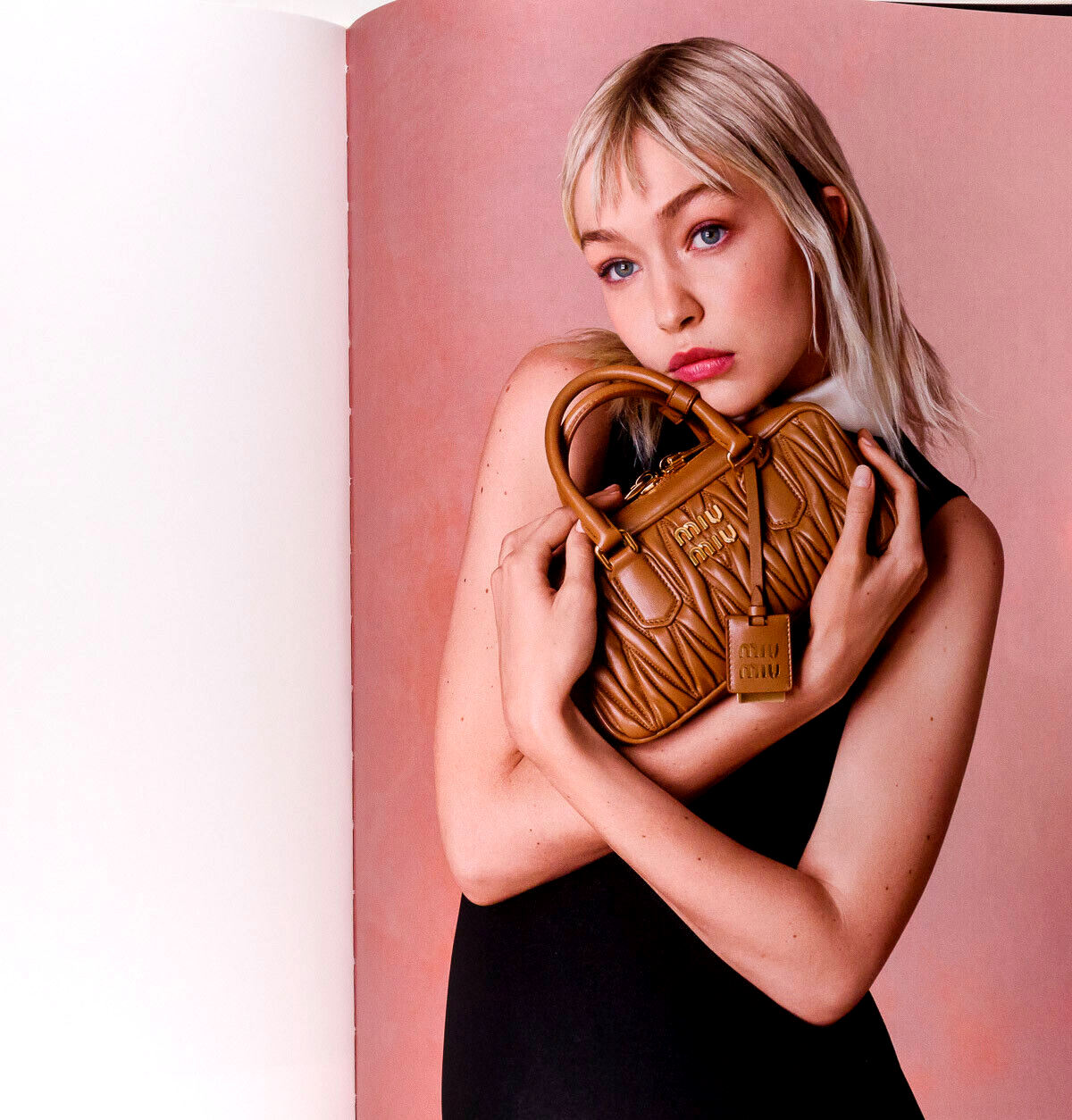 GIGI HADID Arcadie and Wander STEVEN MEISEL Lookbook MIU Spring 2023 bag VOLKOVA