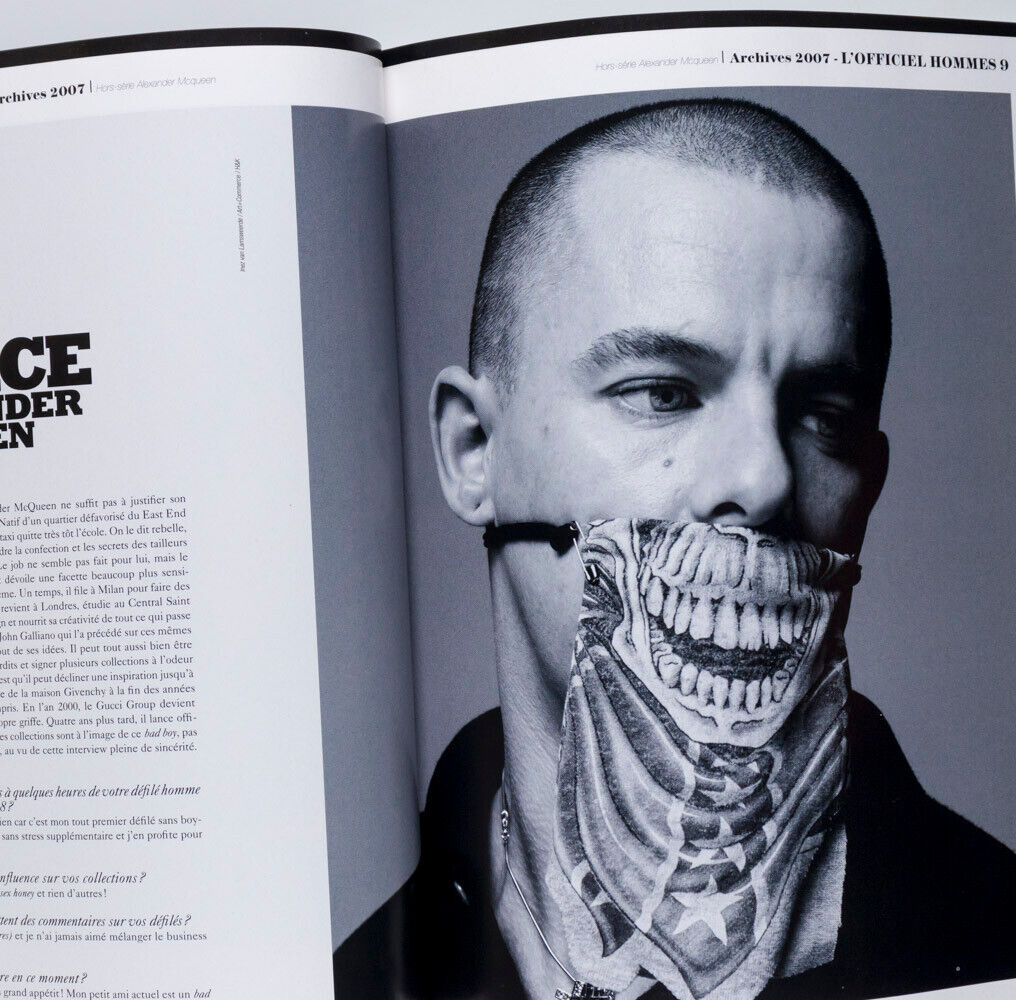 Lee Alexander McQueen Tribute issue COLLECTIONS English Text L’OFFICIEL magazine