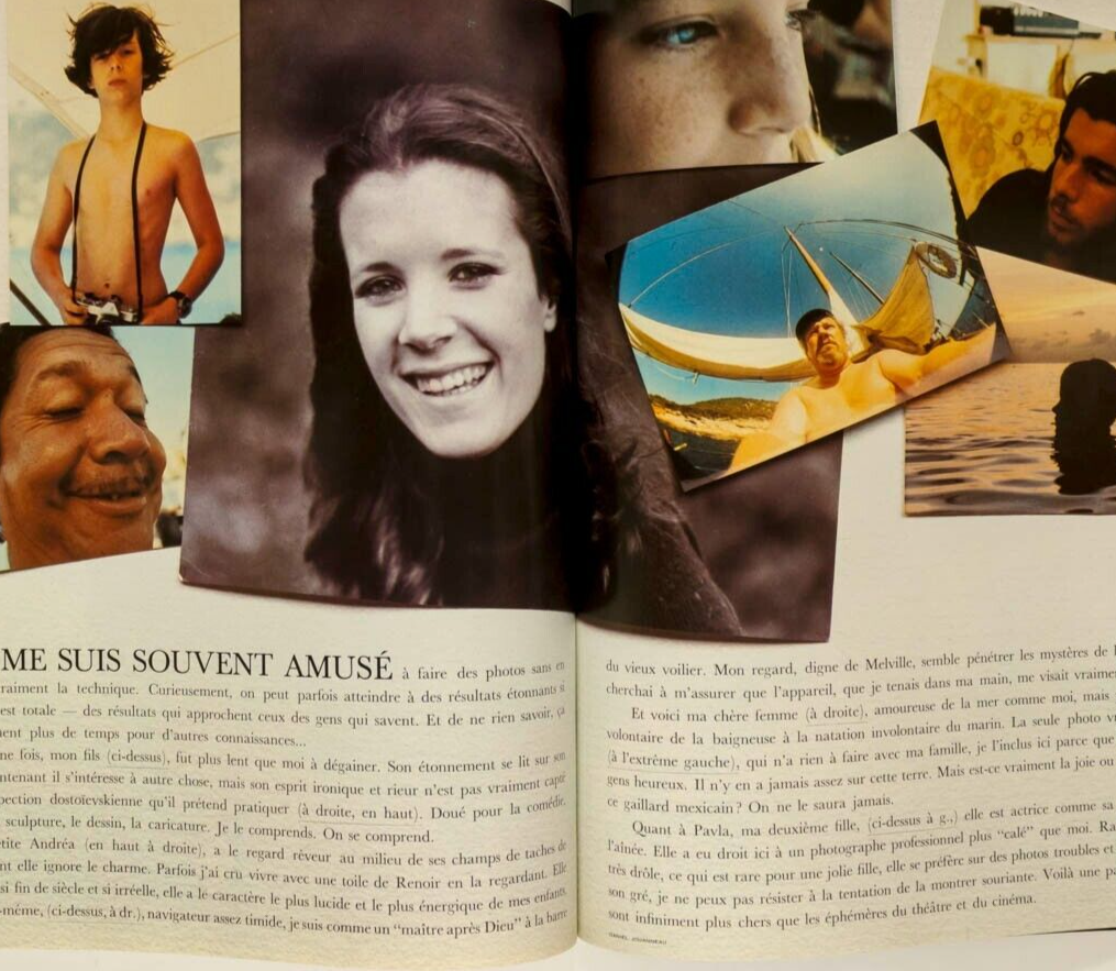 PETER USTINOV Guest edit PARIS VOGUE December 1975 January 1976 BOURDIN Newton