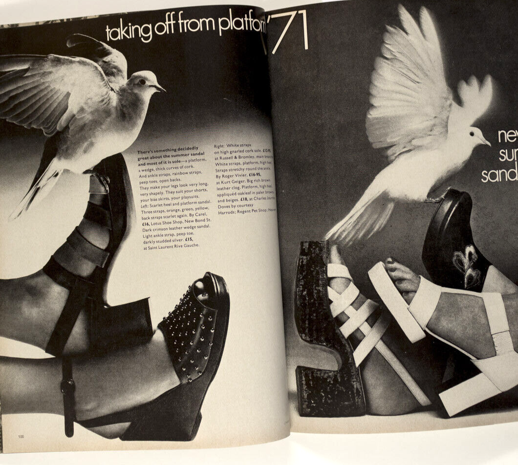 INGRID BOULTING Olivia Newton John ELIZABETH TAYLOR David Bailey VOGUE magazine