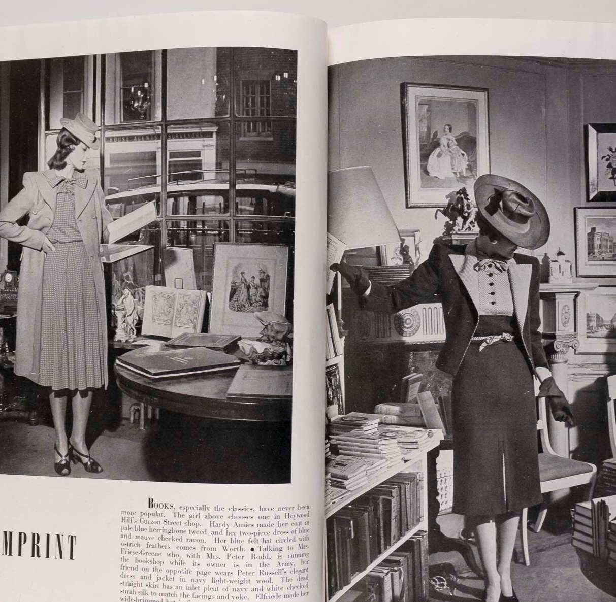 Tage Werner SHIRLEY TEMPLE Bill Brandt HARPER'S BAZAAR July 1944 HOYNINGEN-HUENE