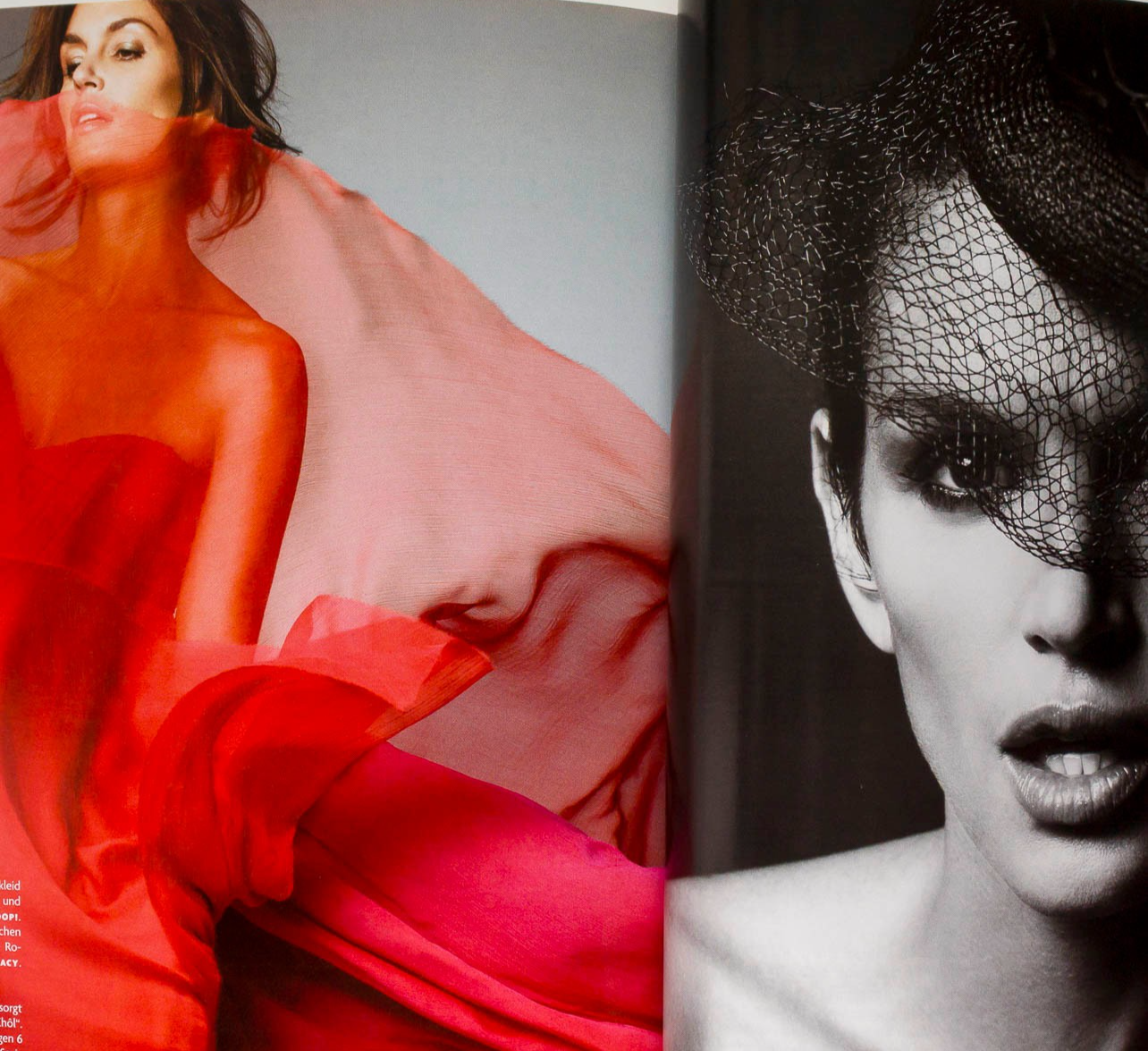 STEPHANIE SEYMOUR Karolina Kurkova TATJANA PATITZ Liya Kebede VOGUE April 2007