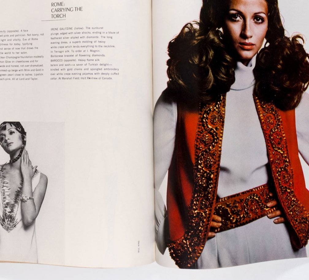 OCCULT Zodiac Cult OLIVIA HUSSEY Harpers Bazaar 1968 October DONNA MITCHELL Hiro