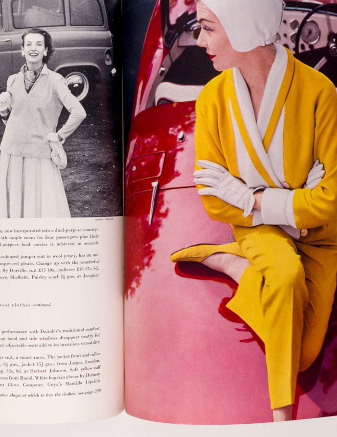 Mary Jane Russell VIVIEN LEIGH Marlene Dietrich VOGUE 1955 November NOEL COWARD