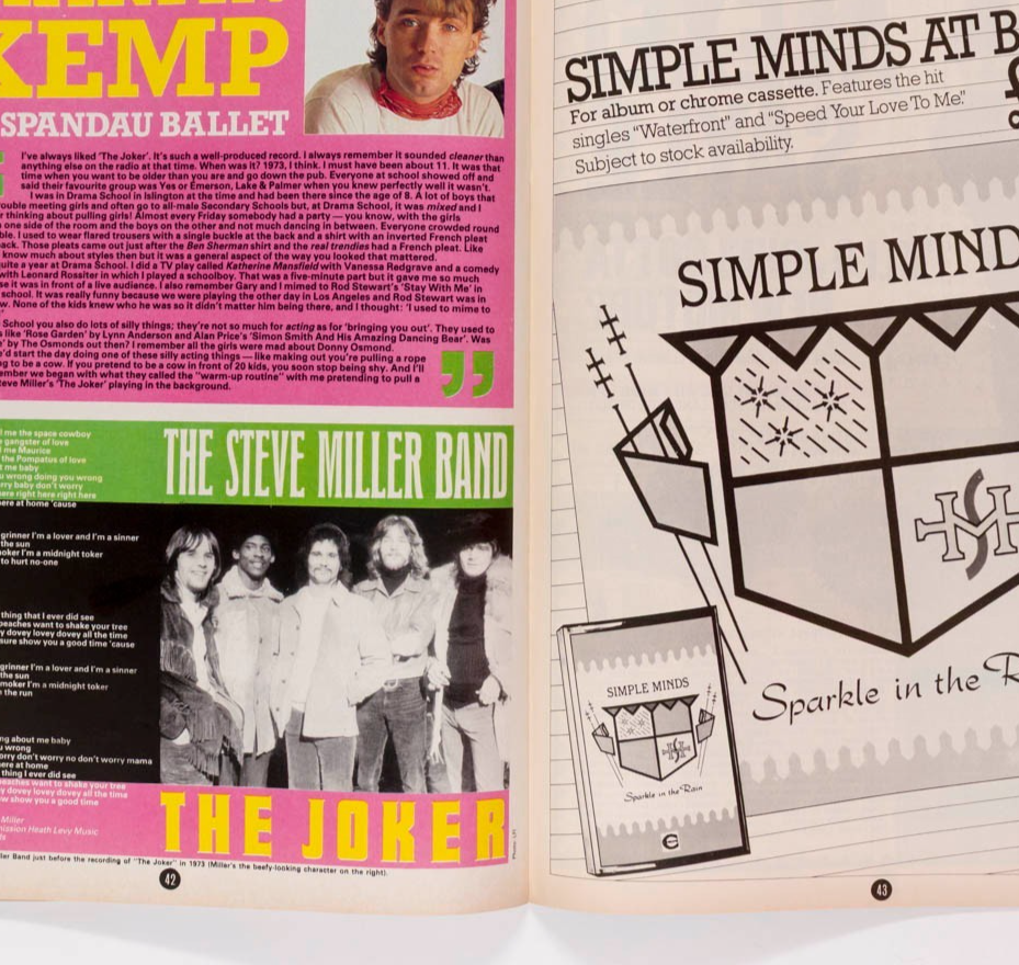 MADONNA Queen THE SMITHS Smash Hits February 1984 Tracey Ullman TINA TURNER Kemp