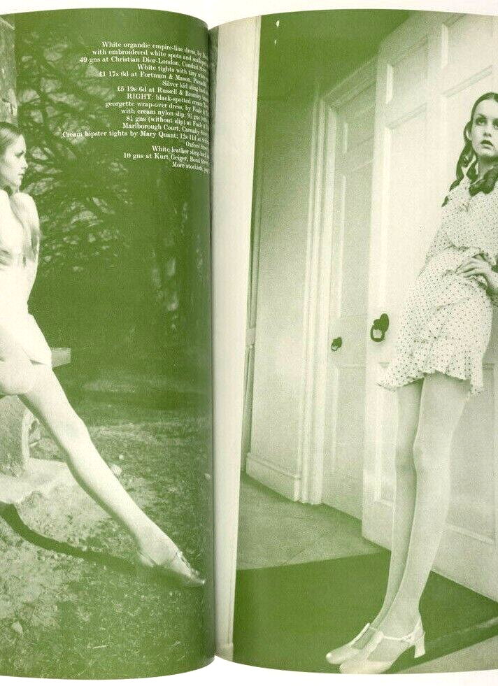 Alexandra Stewart TWIGGY Ewa Aulin INGRID BOULTING Queen magazine June 1968 Cohn