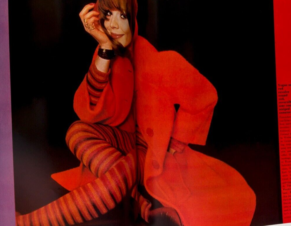 JEAN SHRIMPTON Donyale Luna PEGGY MOFFITT Jill Kennington PATTIE BOYD  Red Vogue