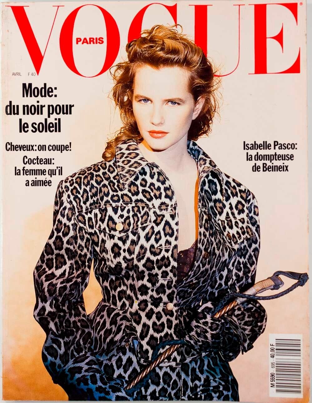 Isabelle Pasco TATJANA PATITZ Sarah Moon KRISTEN McMENAMY Kirsten Owen FR. VOGUE