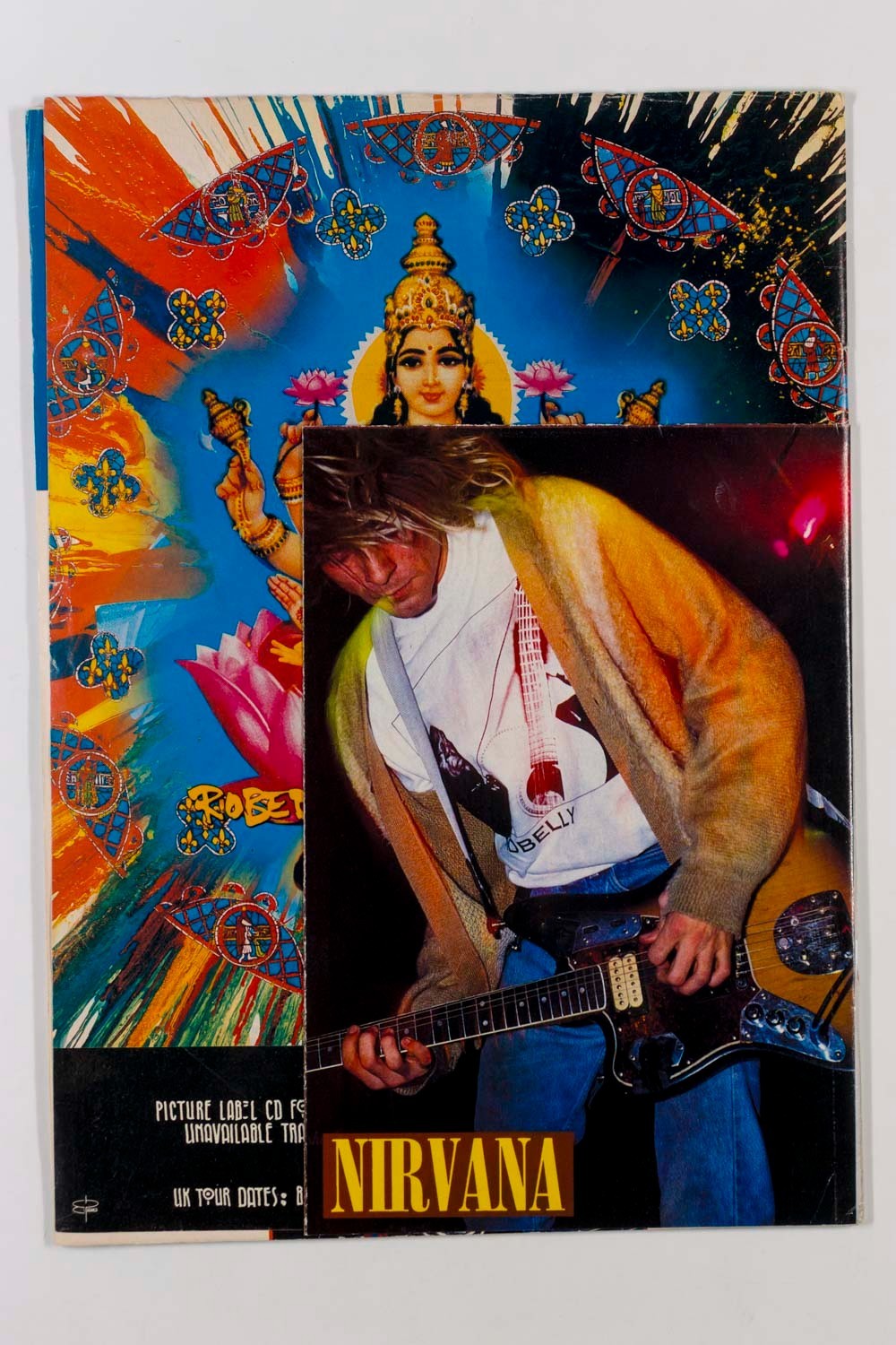 Metallica NIRVANA POSTER Ozzy Osbourne KERRANG magazine 1993 June 449 Bon Jovi