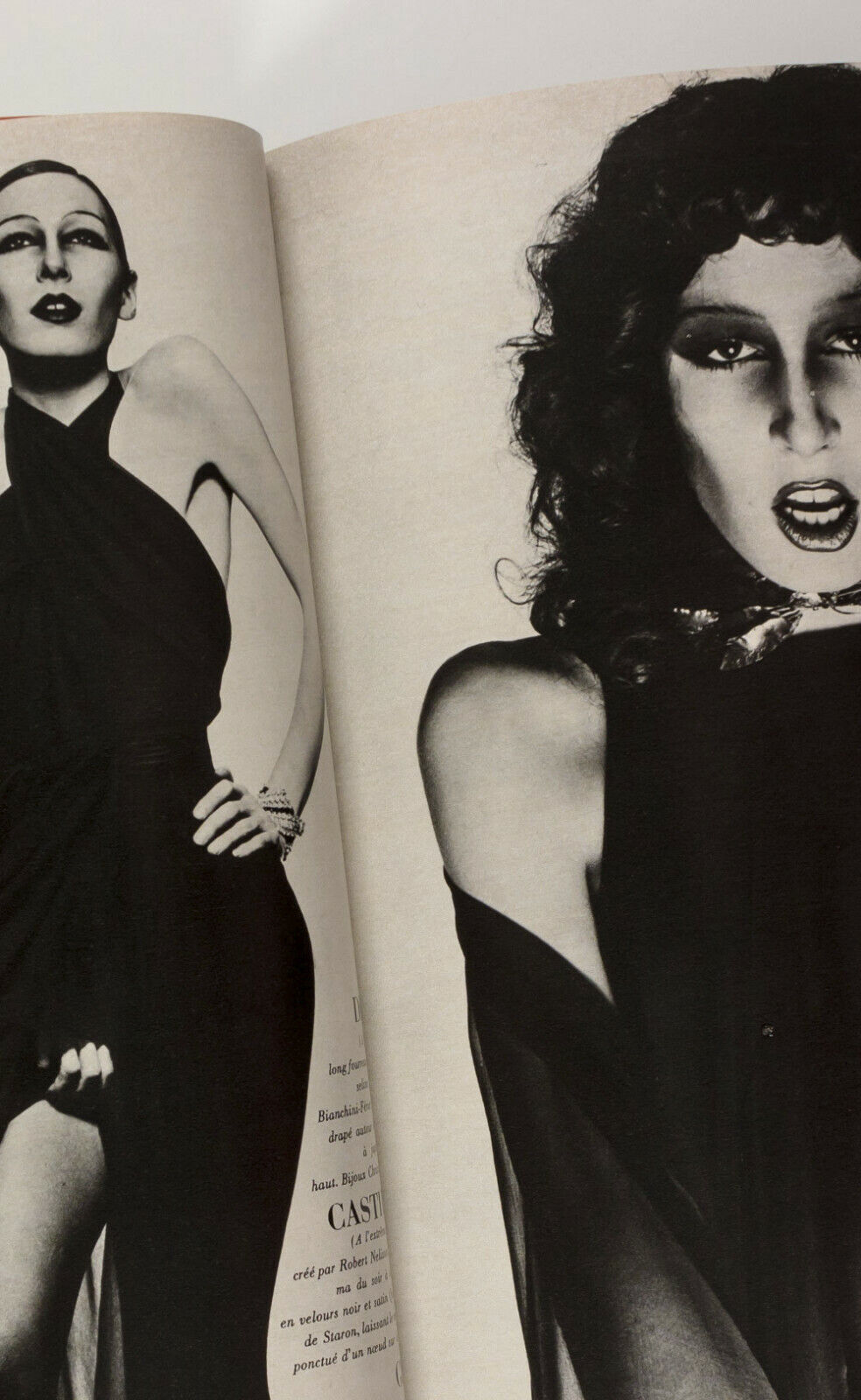 SYLVIE VARTAN Helmut Newton GUY BOURDIN Winter Collections BOB RICHARDSON  Vogue