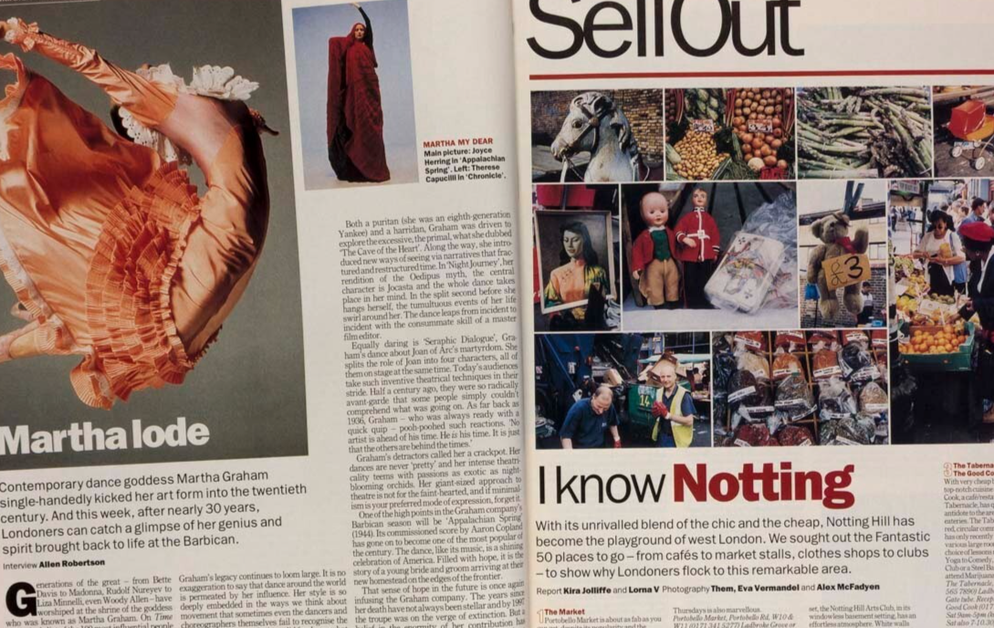 Hugh Grant STEVE EARLE Neil Pearson FA Notting Hill  TIME OUT magazine May 1999