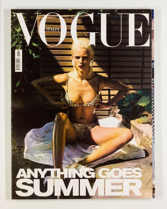 Diana Meszaros NAOMI CAMPBELL Ellen Von Unwerth VOGUE ITALIA June 2001 Rolex VTG