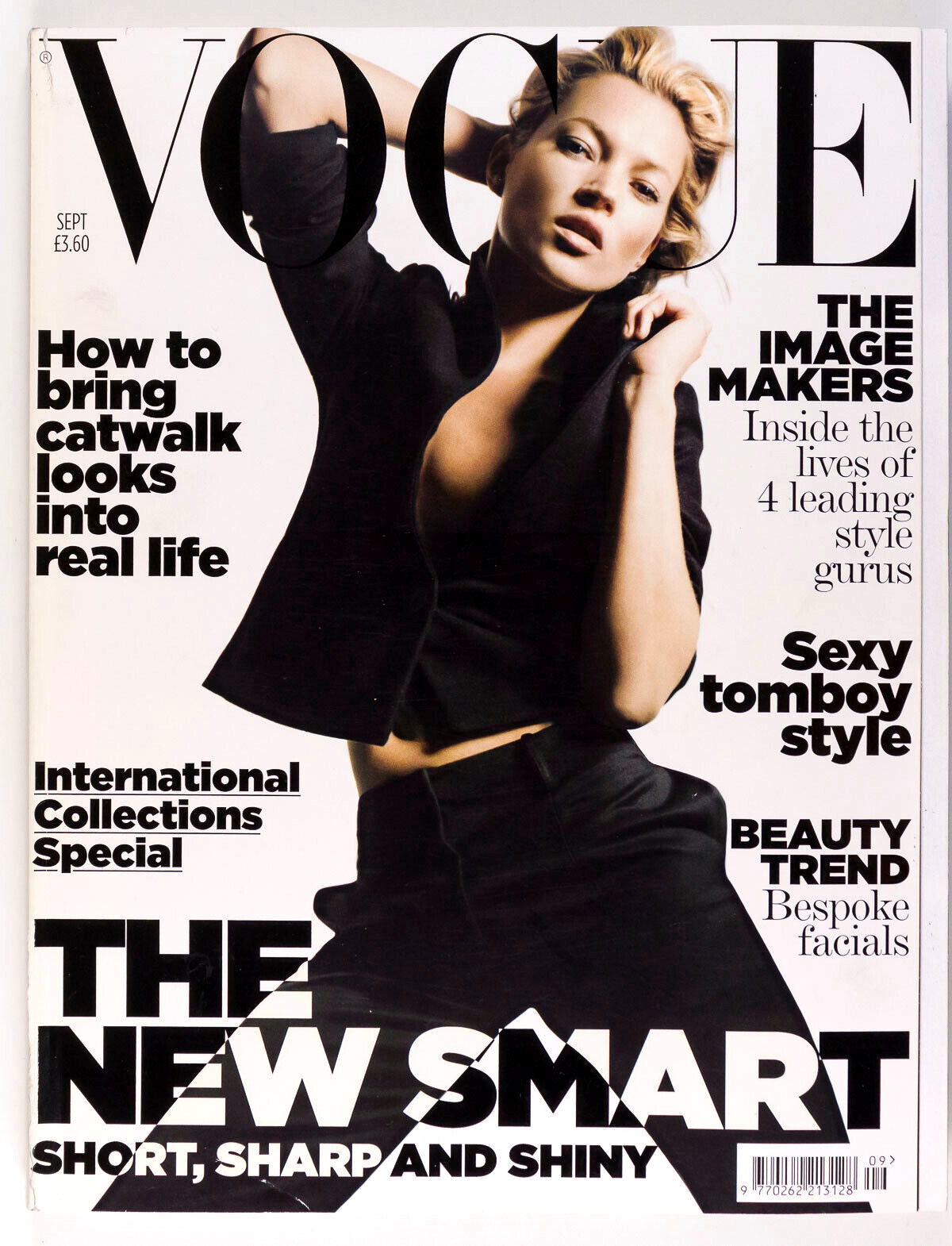 Kate Moss NICK KNIGHT Corinne Day VOGUE MAGAZINE September 2006 Gemma Ward DIOR