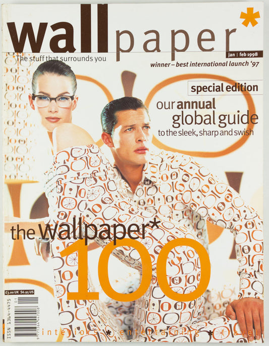 WALLPAPER MAGAZINE UK No.8 January/February 1998 MEGHAN DOUGLAS Tyler Brule BLED