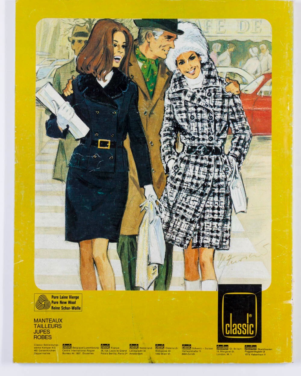 Catherine Deneuve GUY BOURDIN Cartier SHRIMPTON CATHERINE SPAAK Paris Vogue 1969