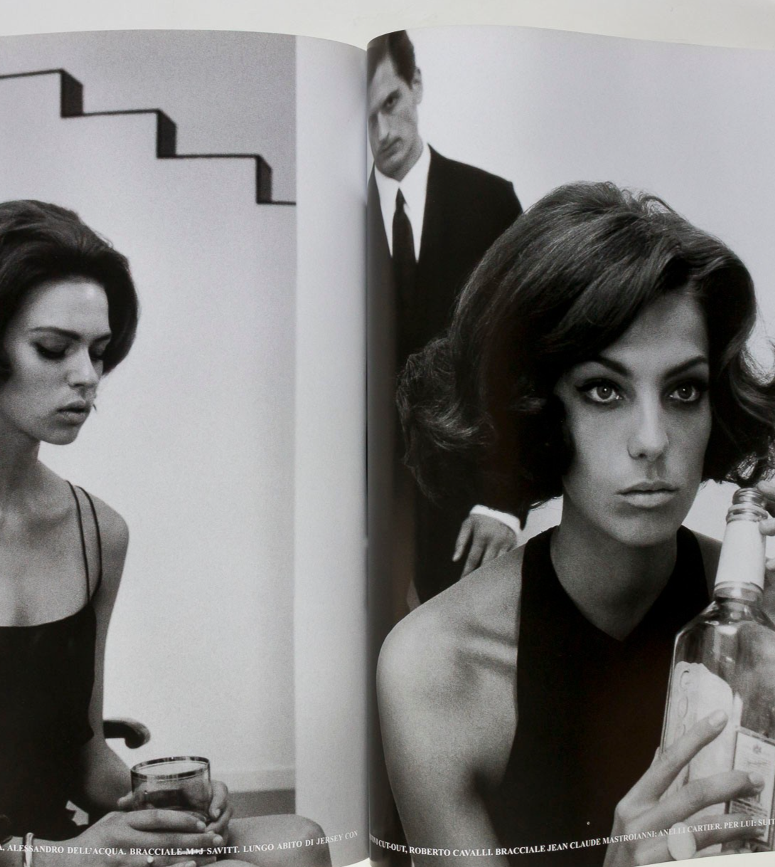 Daria Werbowy CHLOE SEVIGNY Karolina Kurkova VOGUE ITALIA October 2003 Ludivine