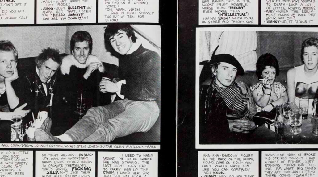 SEX PISTOLS Ramones CLASH Bob Gruen CHRIS STEIN The Fast PUNK magazine Vol 1 # 8