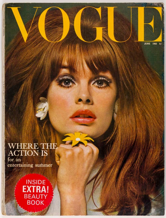 JEAN SHRIMPTON Pattie Boyd PJ PROBY Beaton UK VOGUE June 1965 Bailey JANE BIRKIN