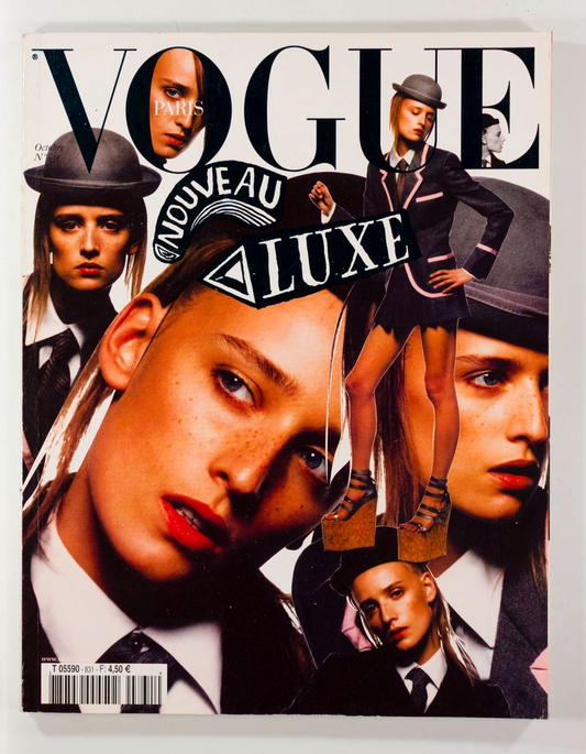 Anne-Catherine Lacroix INEZ & VINOODH Nouveau Luxe  PARIS VOGUE October 2002 831