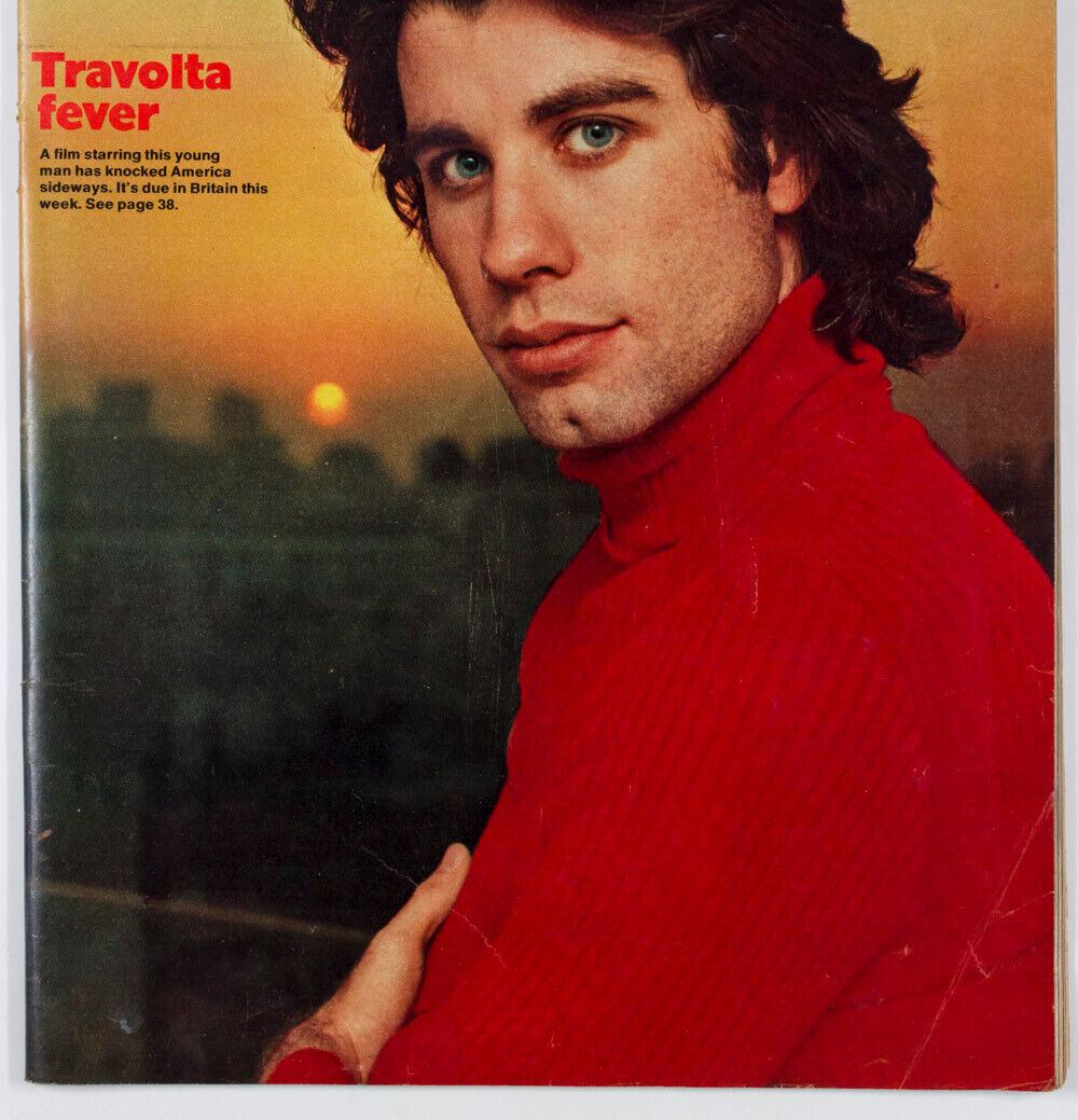 John Travolta JOAN BUCK The Piranhas NO DICE Colin Welland UK Observer magazine