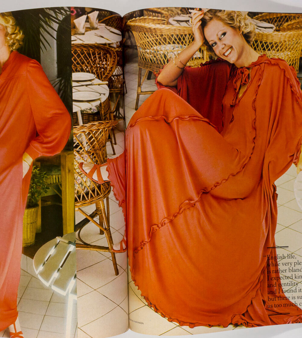 Ingmari Lamy CATHEE DAHMEN Marie Helvin NORMAN PARKINSON Cheryl Tiegs  UK VOGUE