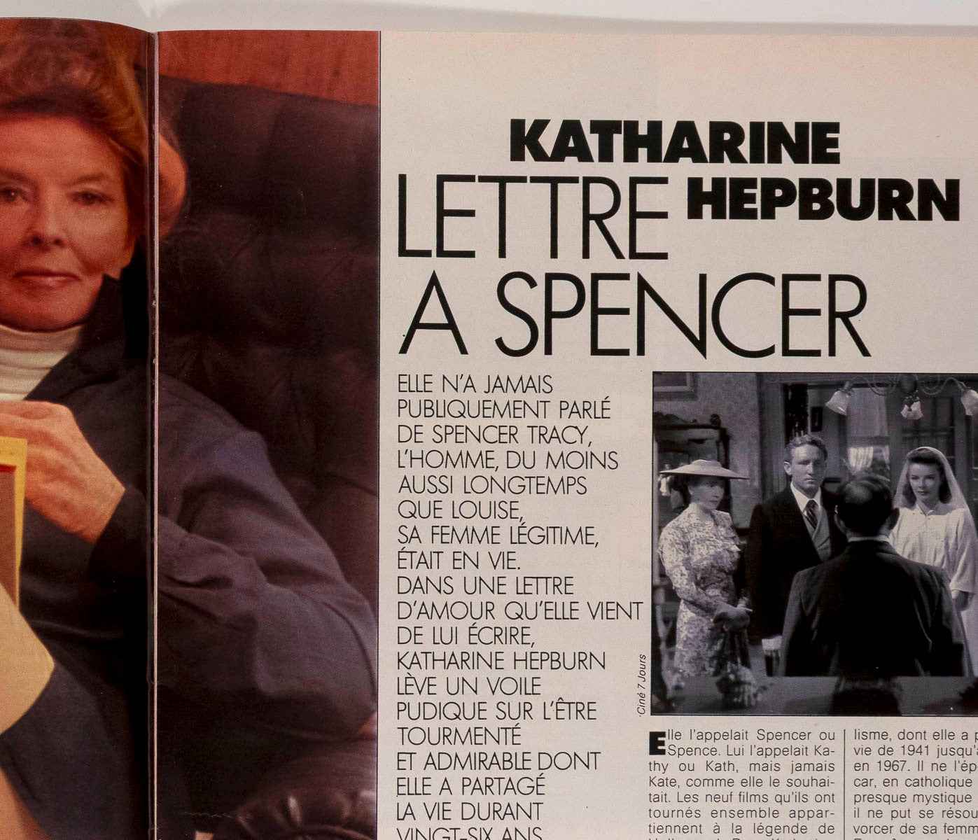 SADE ADU Molly Ringwald KATHARINE HEPBURN Elle magazine July 28 1986 Hans Feurer