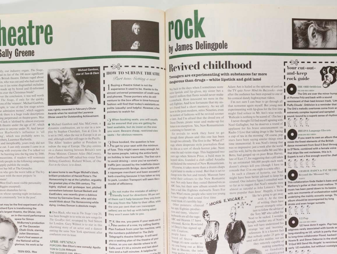 Jade Jagger NABILA KHASHOGGI Alexander McQueen RALPH LAUREN Tatler April 1997 UK