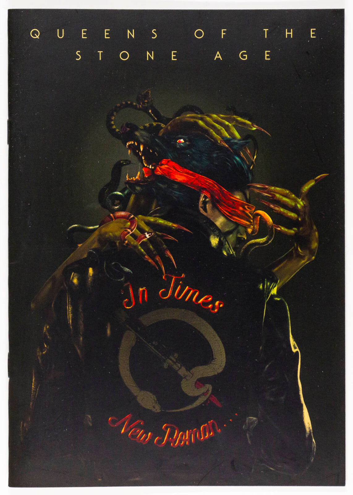 BONEFACE In Times New Roman QUEENS OF THE STONE AGE book 2023 QOTSA catalogue