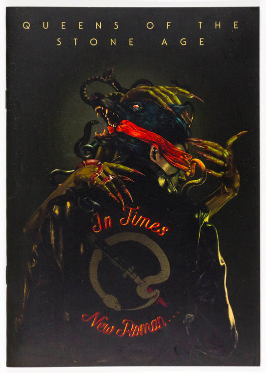 BONEFACE In Times New Roman QUEENS OF THE STONE AGE book 2023 QOTSA catalogue